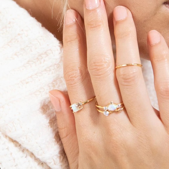 Gorjana Hudson Ring Set | Gold | NWT ✨ - Picture 7 of 14